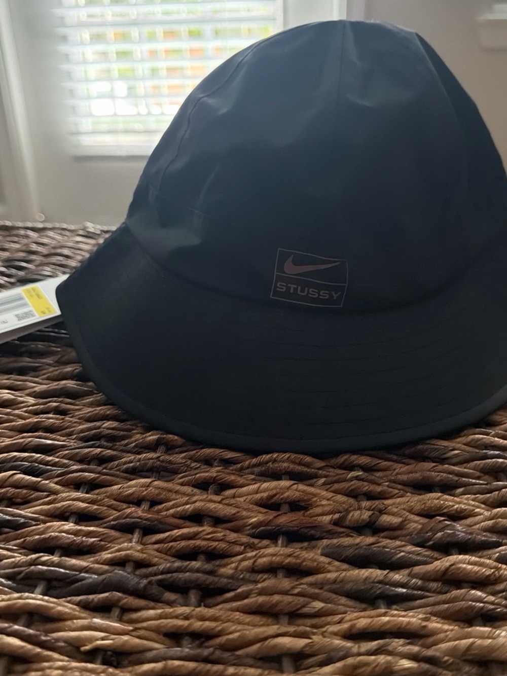Nike x Stussy Black Bucket Hat